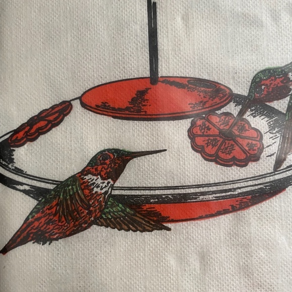 VTG 1970s Hummingbird Paper Napkins Set of 30 - Picture 5 of 7